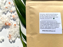 Load image into Gallery viewer, EUCALYPTUS MIST BATH SALTS