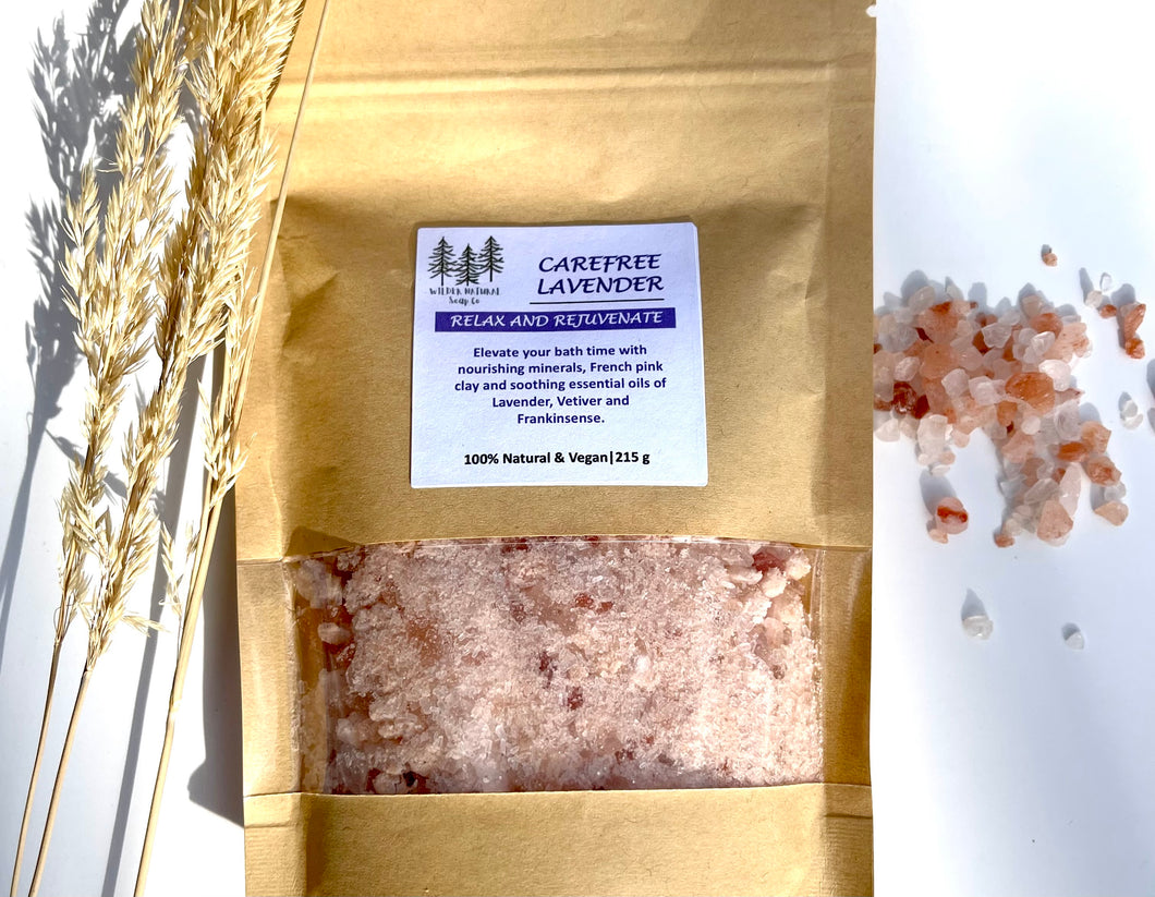 CAREFREE LAVENDER BATH SALTS